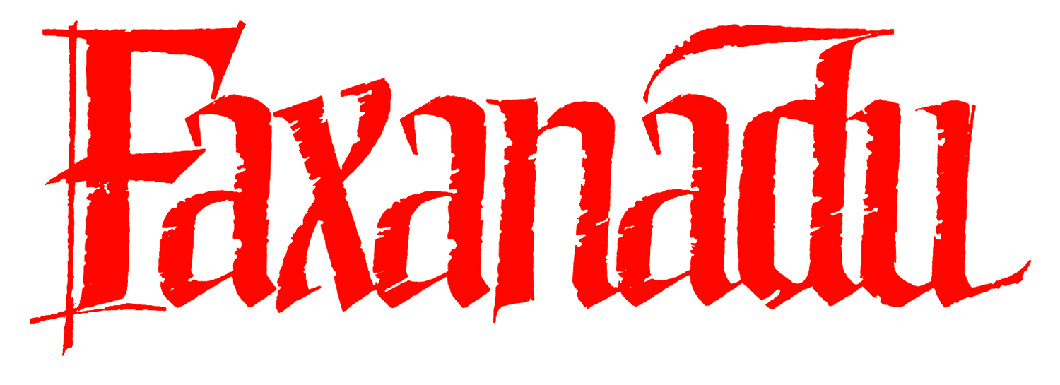 Faxanadu logo for Famicom